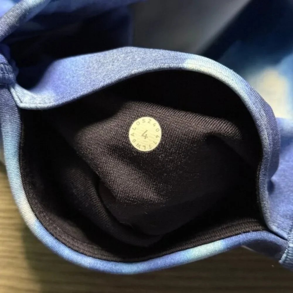 Lululemon Women's Train Times Crop 17 Leggings - Blue - Picture 6 of 8